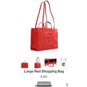 100% AUTHENTIC Large Teflar Shopping Bag.